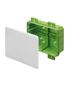 Distribution box inside the wall, 196x152x70, plastic.