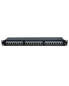 Patch panel, 24 porta FTP Cat-6