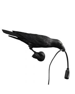 Wall Lamp with bird, W32*L14*H12cm, resin, 1xE14