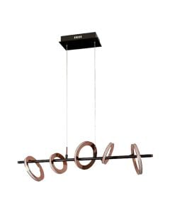 Ndricues i varur linear, LED 18.9 W, 3000K,19cm x 85cm x 24,5cm, I zi dhe gold