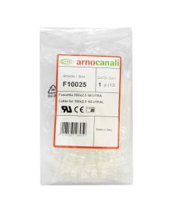 CABLE TIES, WHITE, 100mmX2,5mm (100pcs)