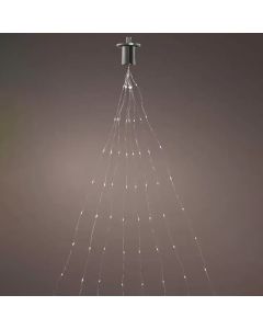 Micro Led vase lights, D7xH6 cm, Indoor use, silver/warm white