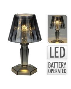 Mini ndricues dekorativ, 11cm, silver,