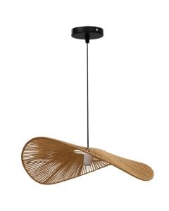 Ndricues i varur, metal/fije tekstili, E27, D60cm