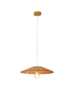 Ndricues i varur, E27, fije natyrale, D.40cm