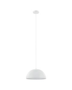 Ndricues i varur, E27, celik, D.38cm, e bardhe