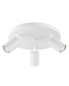 Ndricues beta, Braytron, 3xGU10, alumin, e bardhe, 30x12cm