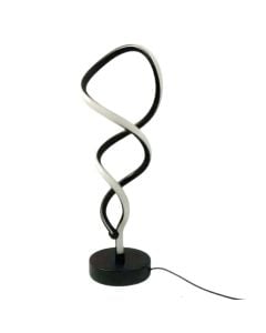 Table lamp, 8W, 3000-6400K, 650lm, 33x12cm, aluminum, black