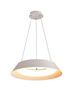 Ndricues I varur LED, 72W, 3000-6400K, 6480lm, 50x10cm, metal/akrilik, e bardhe