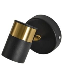 Ndricues Spot, 1xGU10, 13x10cm, metal, e zeze/gold, IP20