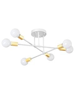 Ndricues tavani, 6xE27, 70x20cm, metal, gold