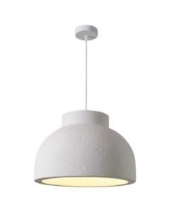 Ndricues I varur, E27, D.39cm, rezine, e bardhe