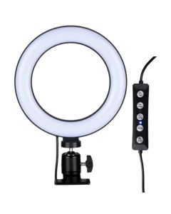 Ring Light, LED, RGB, 16x16x25cm