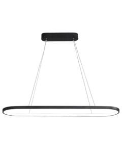 LED pendant light, 30W, 3000-6400K, 2900lm, D.80cm, aluminum, gold