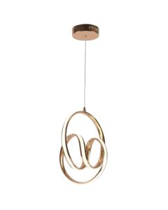 LED Pendant Light, 50W, 3000-6400K, 4100lm, D.50cm, aluminum, white