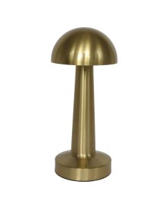 Ndricues tavoline me karikim, 2000-6000K, 21x9cm, metal, dimmable, 3.7V/800mA, 130lm, silver
