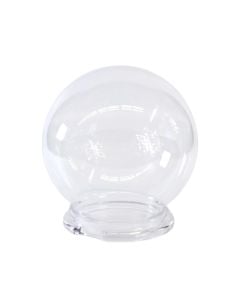 Globe for outdoor lighting, D.15cm, acrylic, opal, transparent