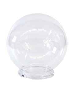 Globe for outdoor lighting, D.20cm, acrylic, opal, transparent