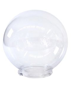 Globe for outdoor lighting, D.25cm, acrylic, opal, transparent