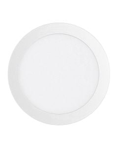 Spot rrethor, 18W, 3000-6400K, 1760lm, D.23cm, e bardhe, plastike, IP40