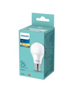 Philips LED bulb, E27, 10/75W, 2700K, 1055lm