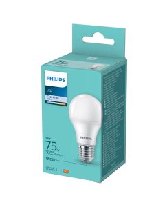 Philips LED bulb, E27, 10/75W, 4000K, 1055lm