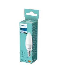 Philips LED bulb, E14, 5/40W, 4000K, 470lm
