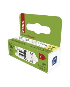 Llambe halogjene, G9, 25W, 2700K, 1000h