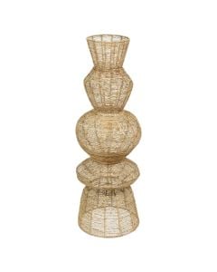 Floor lamp, E27, H.109cm, D.38cm, natural
