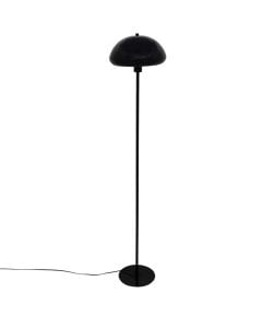 Floor lamp, E27, H.140cm, black, metal