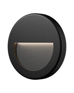 Ndricues muri, 3W, 240lm, 3000K, 11x1.5cm, e zeze, plastike, IP65