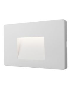 Ndricues muri, 3W, 240lm, 3000-6400K,13.4x8.5x1.3cm, e bardhe, plastike, IP65