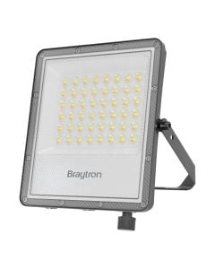 LED floodlight, 50W, 5500lm, 3000-6400K, aluminum, IP65, 20x17x2.6cmab