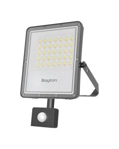LED floodlight with motion sensor, 30W, 3300lm, 3000-6400K, aluminum, IP54