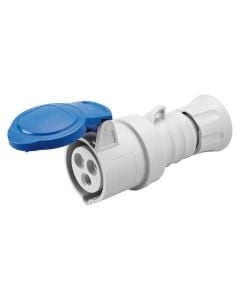 Industrial socket, 2P+T, 16A, 230V