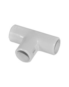 Bashkues T, Ø20 mm, PVC