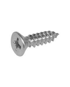 Cross recessed countersunk head wood screw 4.2x16 mm stainless steel