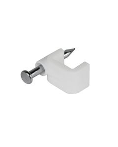 Cable clips rectangular 5.6x8mm 100pc/bag