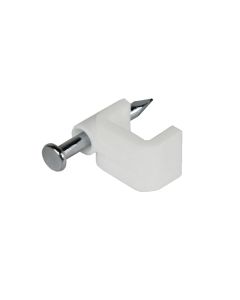 Cable clips rectangular 5.6x9mm 100pc/bag