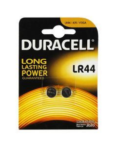 Duracell LR44 1.5 V Alkaline Battery 2pc