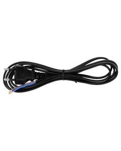 Flat cable 2*0,75mm2*2m, black
