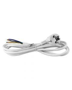 Round cable 3*1,5mm2*2m, white