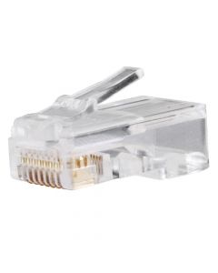 Plug for solid UTP cable