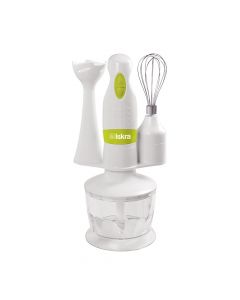 Hand blender Iskra HB-01 SET 200W, 800ml, with 2 speed levels, white color