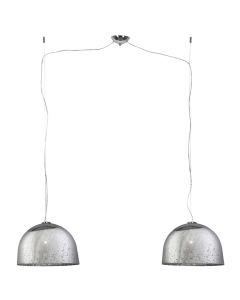 Ndriçues i varur Sky Brilliant  E27, 2x60W, 151x84x37 cm, ngjyrë kromi, metal/xham