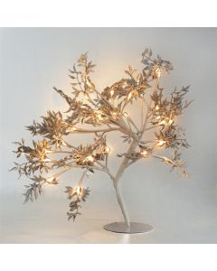 Pemë dekorative me 32 LED, 3000 K, H40 cm, ngjyrë ari