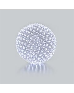 Decorative Ball with 300 LED lihgts, white, 6400K, D26 cm