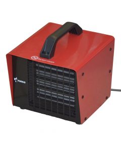Electric Heater FUEGO PTC2000 1000/2000 W, iron body, red