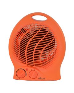 Electric fan heater NIKLAS vertical 2000W, orange