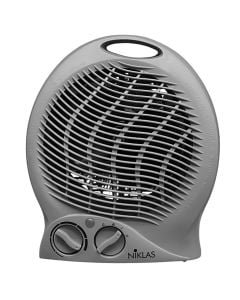 Electric fan heater NIKLAS vertical 2000W, orange